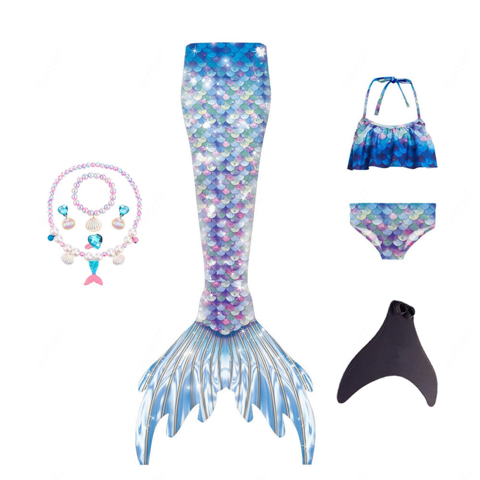 Lindo Conjunto Conjuntos para NiñAs Ligero Y Transpirable Ideal para Piscina Y Mar.,H-120