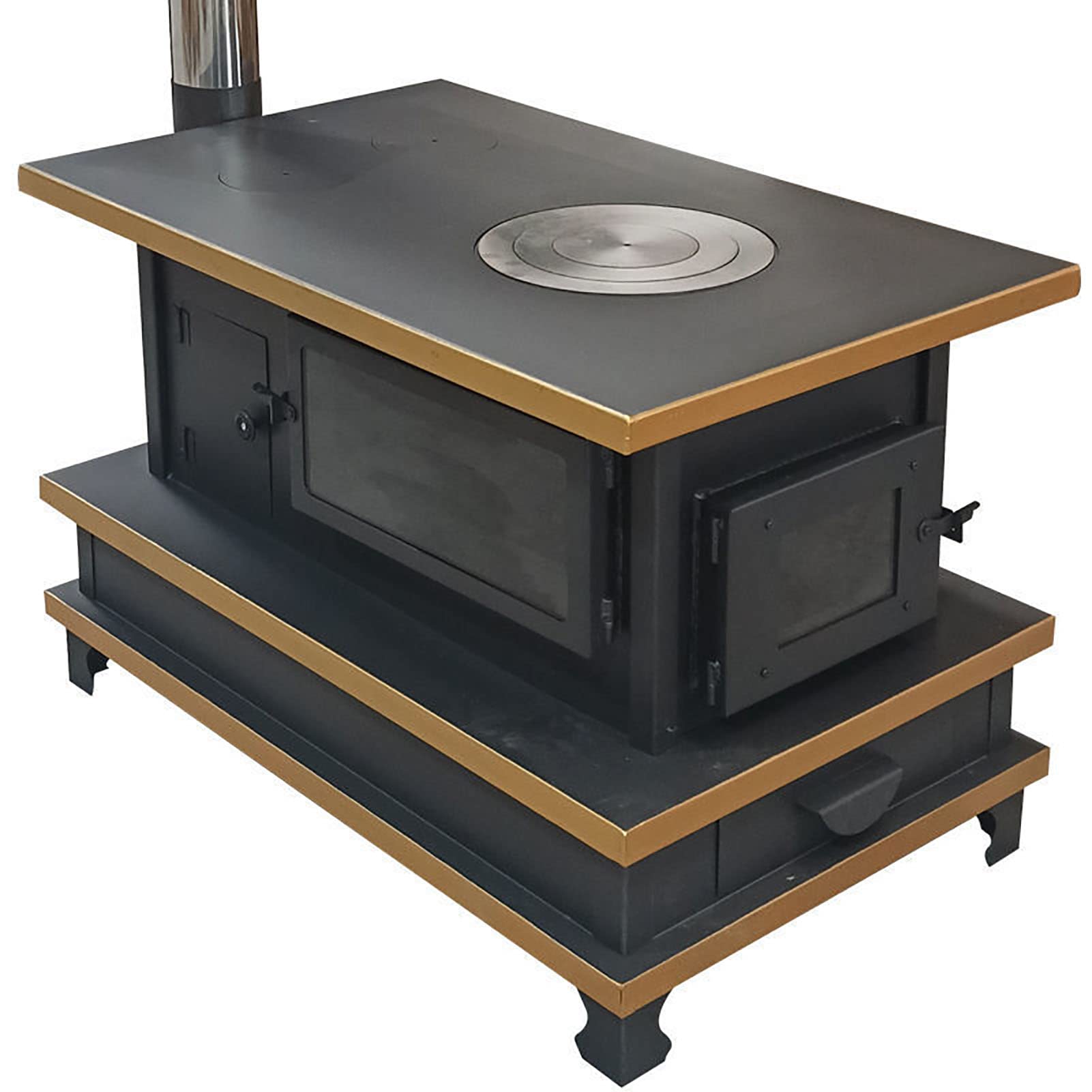 wood stove, Anthracite Wood-burning Stove, Fireplace, Slow-burning, Workshop, Swedish, Hut, Heating