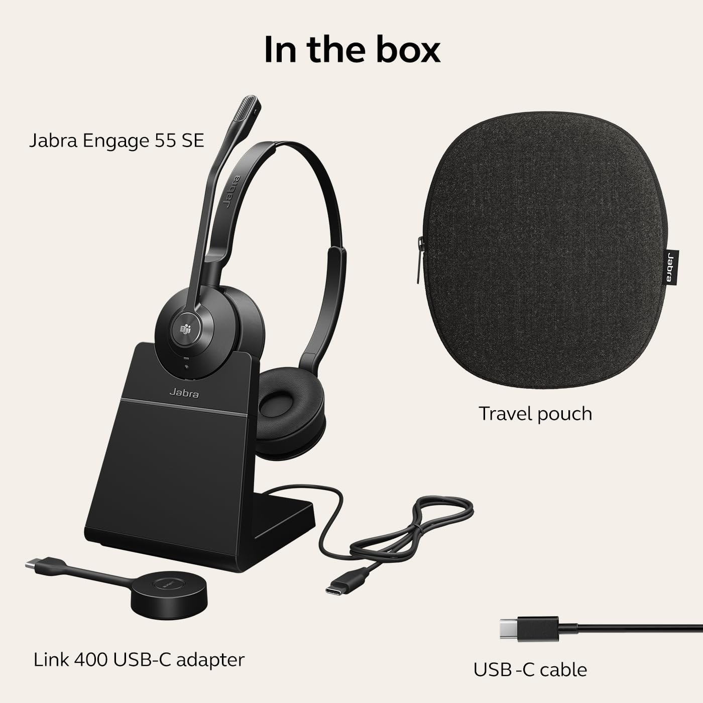 Amazon.com: Jabra Engage 55 SE (Second Edition) Dual-Ear Wireless