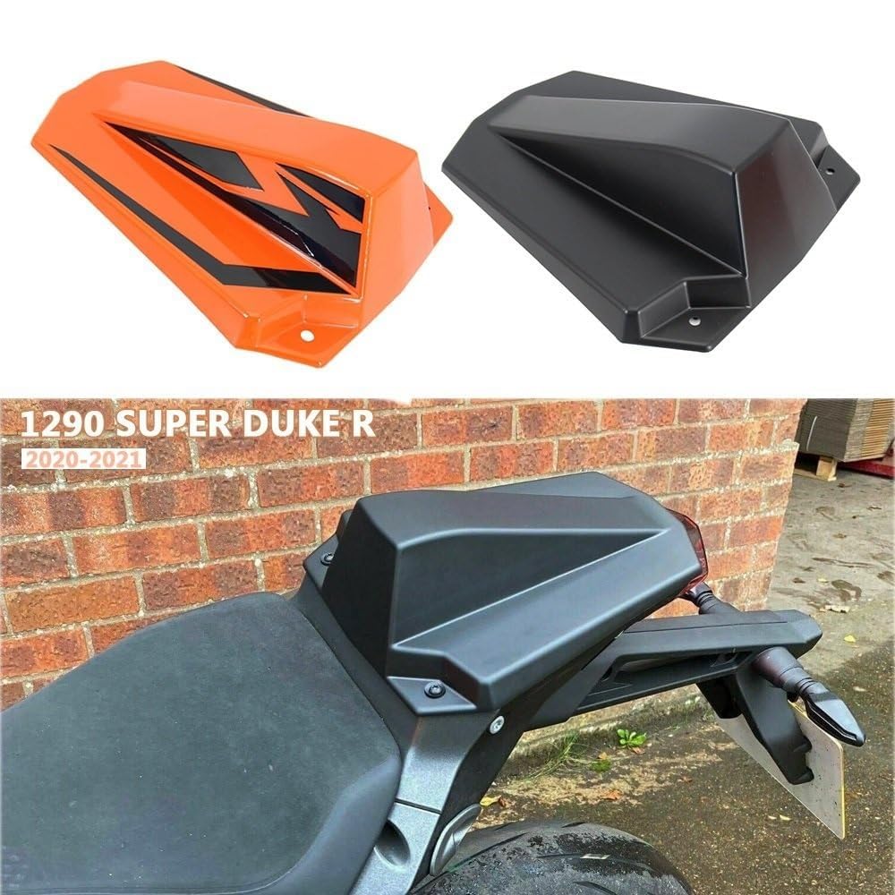 Cubierta para el asiento trasero de motocicleta, adorno del asiento trasero