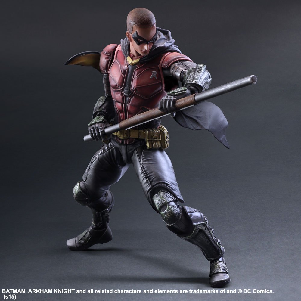 Amazon.co.jp: PLAY ARTS改 BATMAN™: ARKHAM KNIGHT ロビン PVC製 塗装