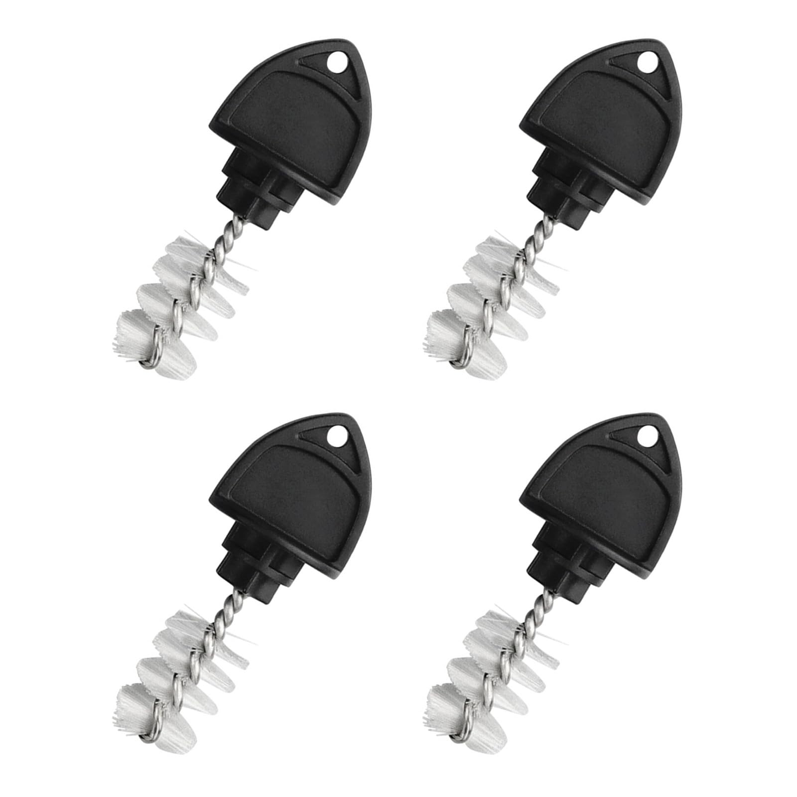 Kalttoy Professional Faucet Cleaner Plugs with Integrated Brushes Tap Sanitary Caps Brush Dispenser Care Tool Tap Tool
