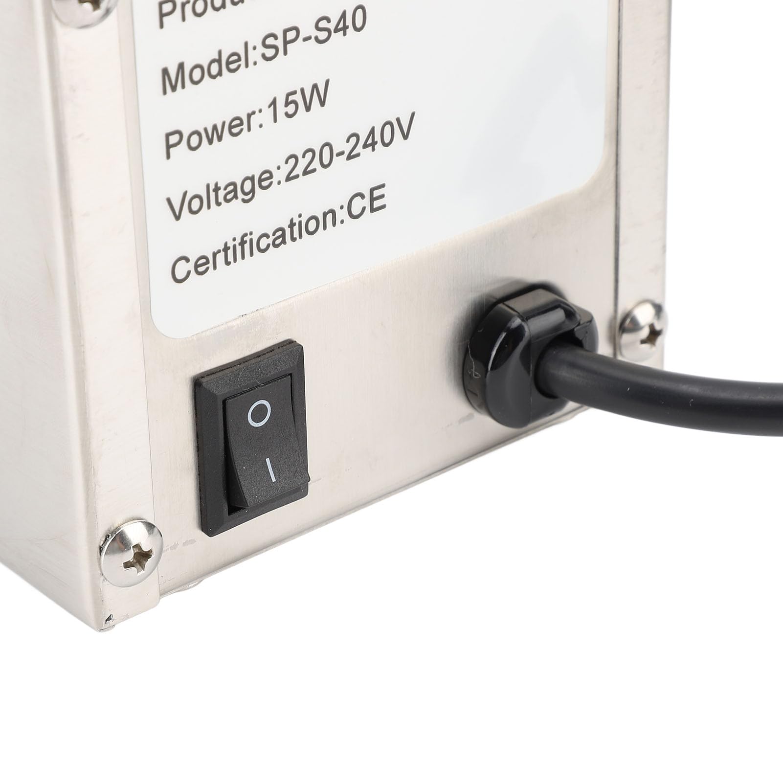 Moteur de Rôtissoire électrique 15 W en Acier Inoxydable, de 110 Lb, Moteur de Barbecue à Rotation Automatique pour Porc, Poulet, Chèvre, Rôtissoire, Extérieur, Maison,
