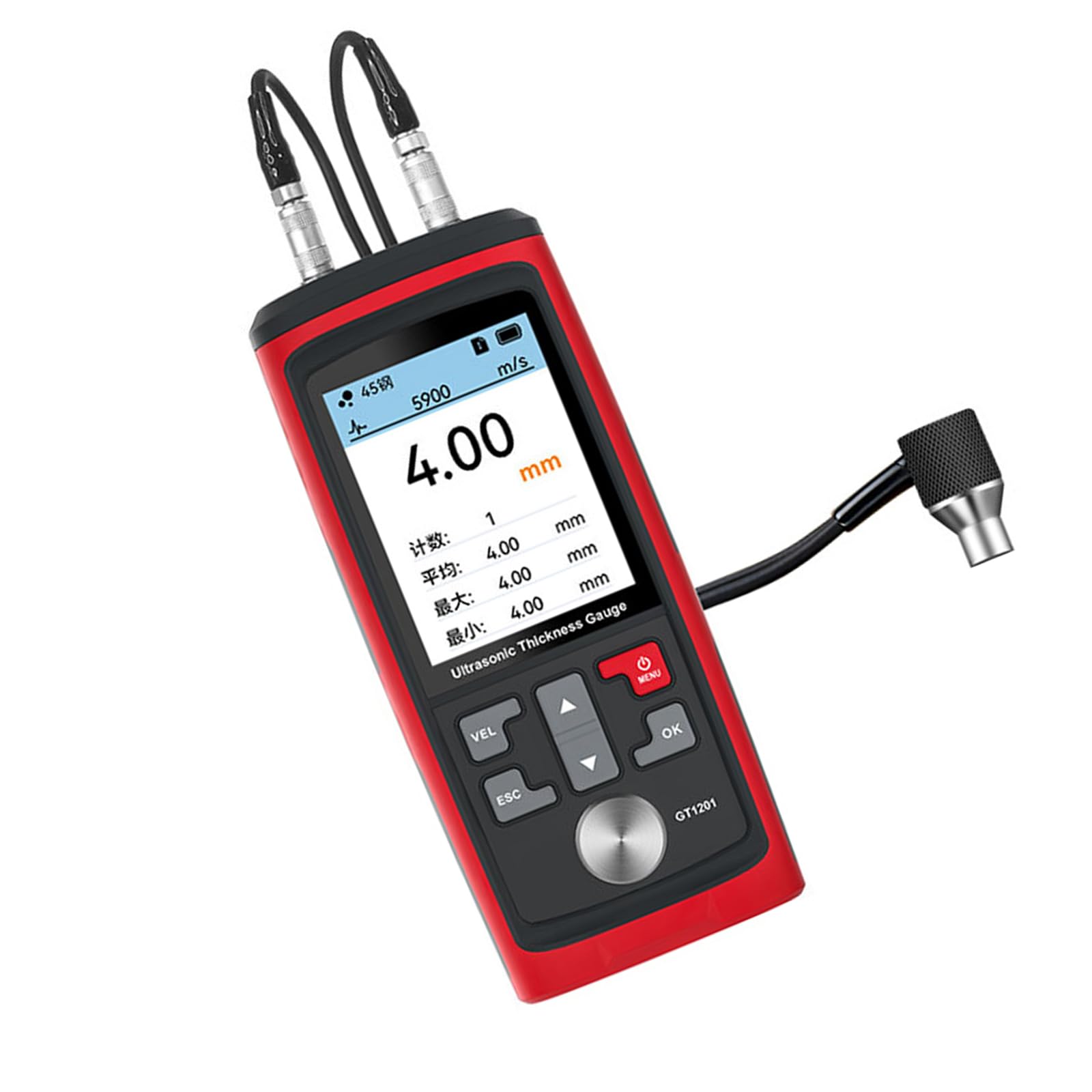 Pxzh Accuracy Thickness Tester With 1500 Data Storage Display For Steel Ceramic Glass Materials Thickness Meter
