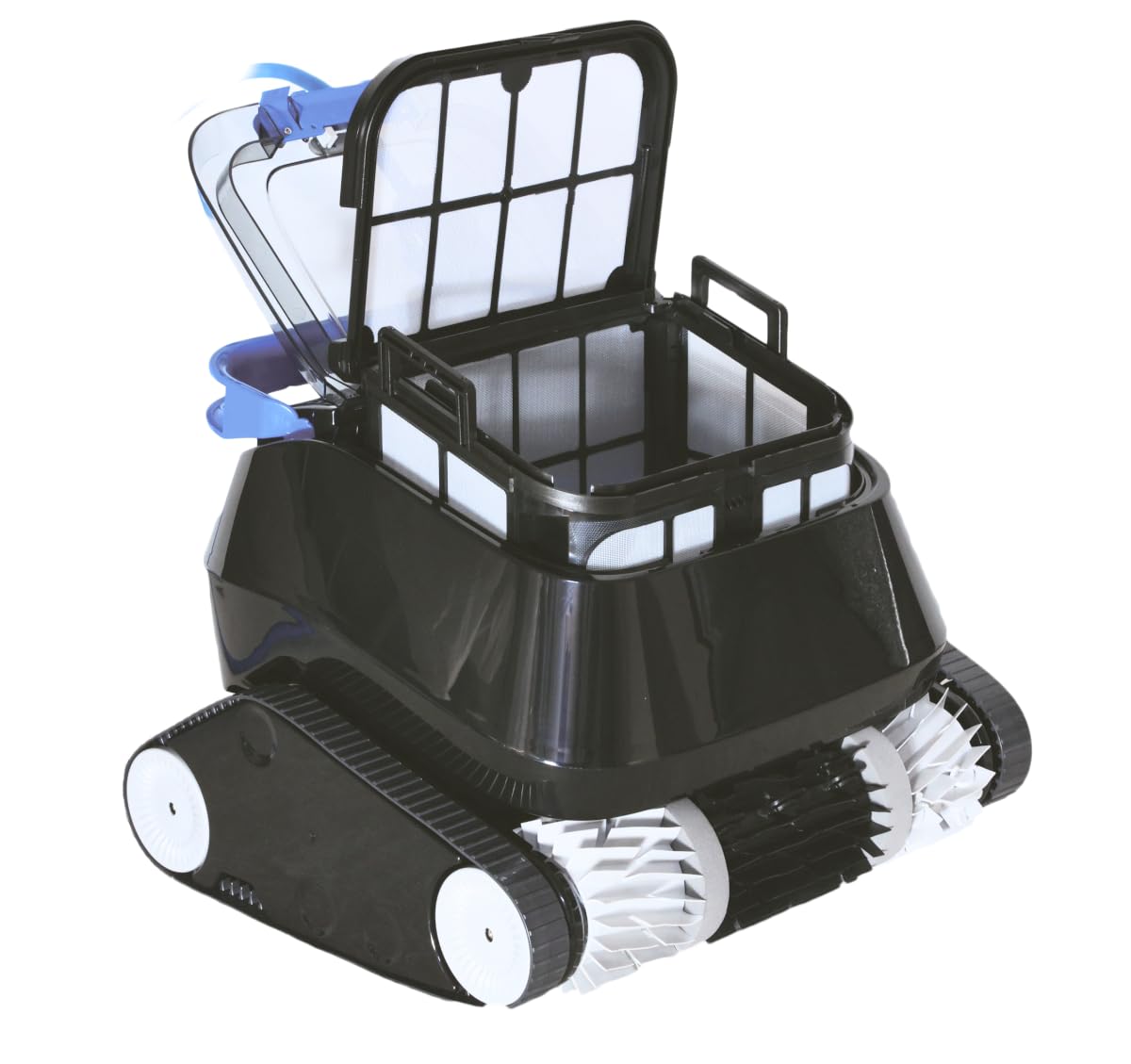 8STREME Robot Piscine sans Fil extérieur à la Piscine 7311-M | Brosses Mixtes PVC + Mousse| avec Batterie Flottante et Chargeur | Jusqu'à 120 Minutes | pour Piscines jusqu'à 10x5m