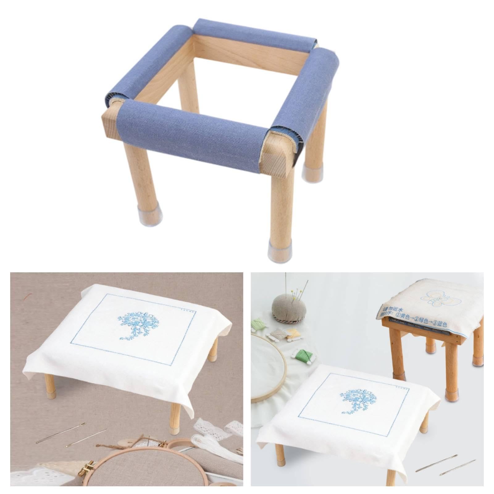 Soporte para Bastidor Bordado, Soporte para Madera, Mesa Escritorio para Manualidades con Aguja, S