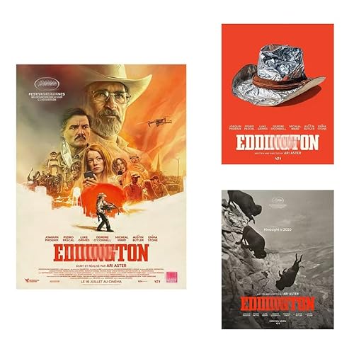 エディントンへようこそ ポスター 3/6枚セット ホアキン・フェニックス ペドロ・パスカル クリエイティブな壁掛 キャラクター かっこいい プリント壁アート デコレーション 装飾品 コレクション 映画 非公式 (3枚セット) エディントンへようこそ ポスター 3/6枚セット ホアキン・フェニックス ペドロ・パスカル クリエイティブな壁掛 キャラクター かっこいい プリント壁アート デコレーション 装飾品 コレクション 映画 非公式 (3枚セット)