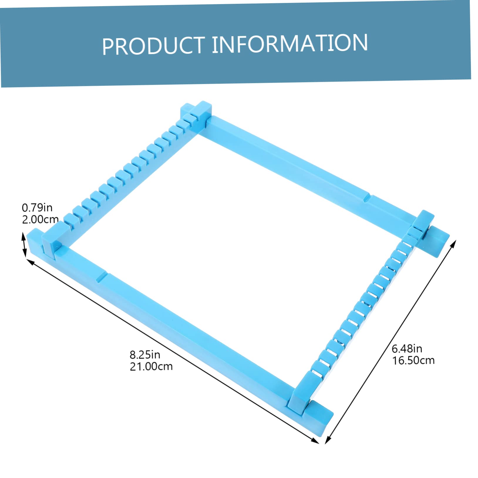 IWOWHERO Boys and Girls Loom Kit Weaving Loom for Beginners DIY Knitting Machine Easy to Use Safe for Boys and Girls