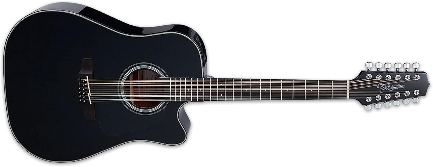 Buy Takamine G Series GD30CE12 Dreadnought 12String AcousticElectric Guitar Black Online in Buy Takamine G Series GD30CE12 Dreadnought 12String AcousticElectric Guitar Black Online in