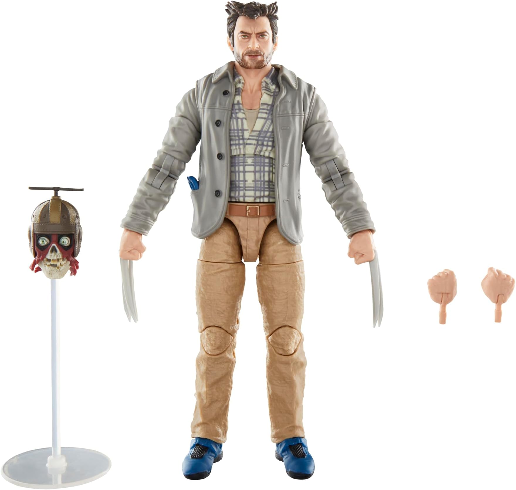 Hasbro Marvel Marvel Legends Series Wolverine, Deadpool & Wolverine Collectible 15 cm Action Figures for Ages 14 and Up G1662 Official Product