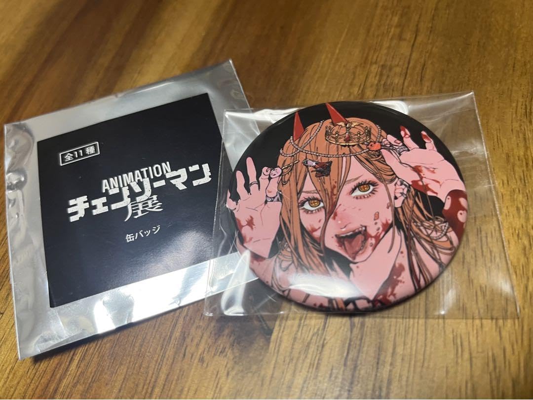 チェンソーマン展 ブラインド缶バッジ パワー アニメーション チェンソーマン展 ブラインド缶バッジ