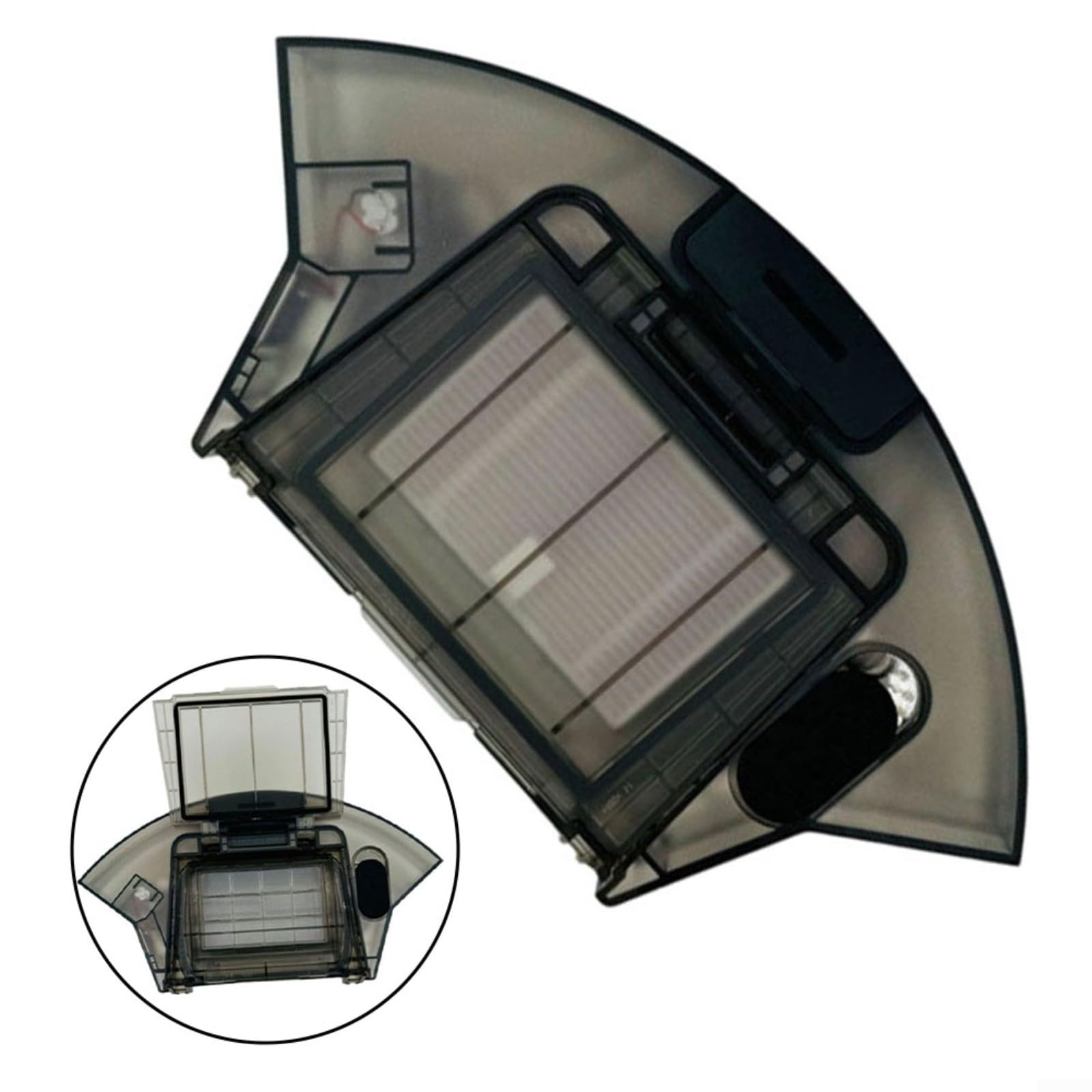 2-in-1 Wassertank & Mülleimer, für Tapo RV30/RV20/Max Plus, auslaufsicheres Schnellwechsel-Wischzubehör