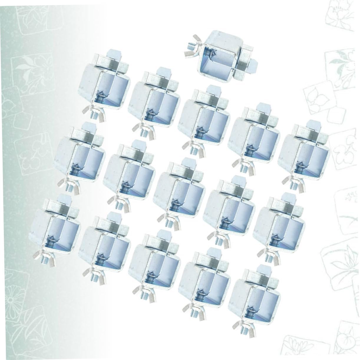 16pcs Welding Clamp for Sheet Metal Alignment for Butt Welding Suitable for Auto Body Door Skin Panel