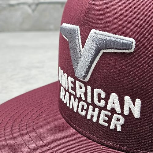 Image of Vexil American Rancher Adjustable Snapback Western Lifestyle Rodeo Southwest Inspired Meshback Hat