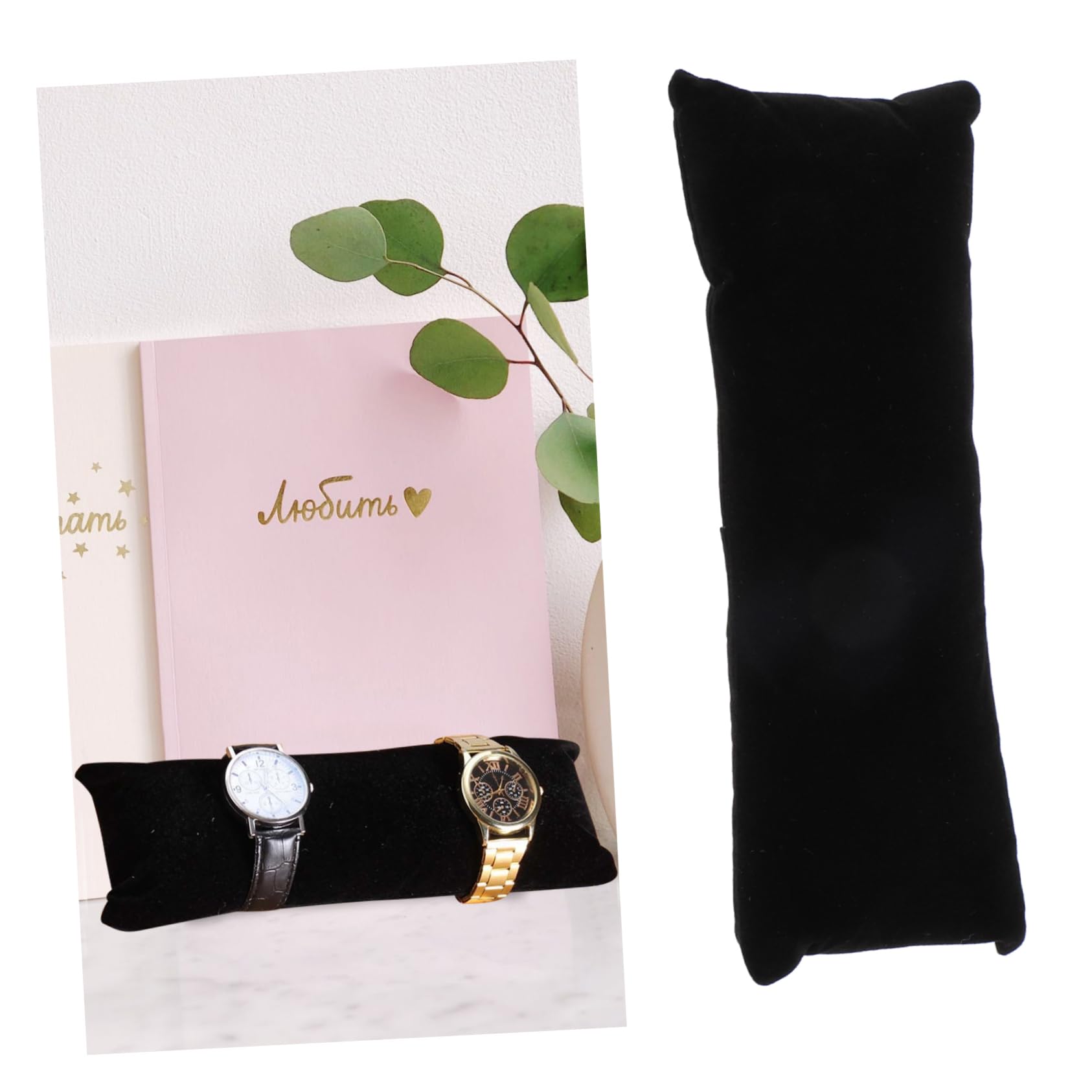 Cabilock Lot De 2 Coussins De Montre Élégants Coussins De Pour Bracelets Coussins De Support Robustes Pour Présentoirs De Bijoux 2 Pièces X 2