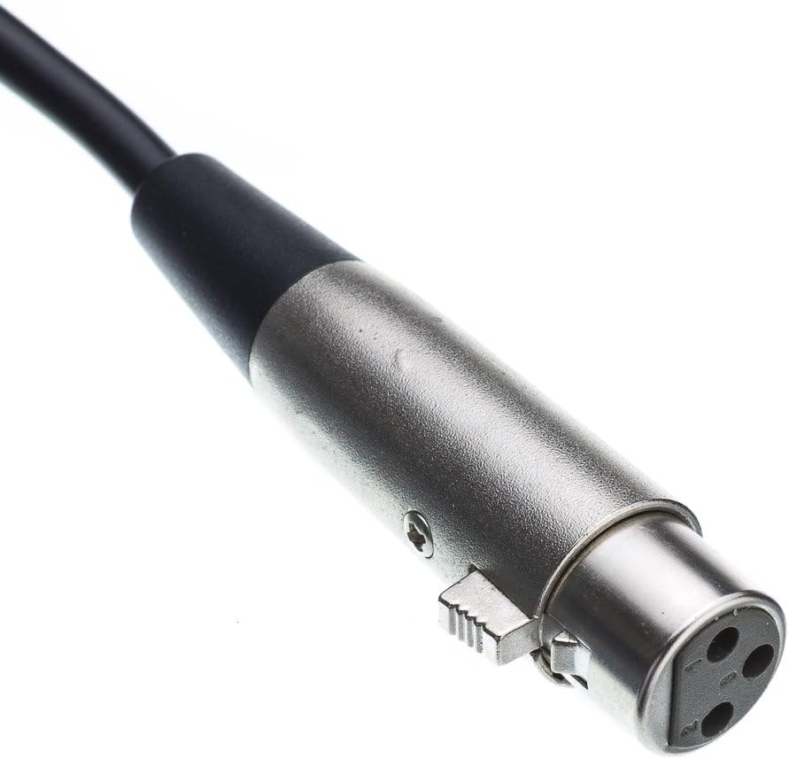 CableWholesale XLR Audio Extension Cable, 3-Pin Balanced XLR Male to Female Plug, 24 AWG Microphone Cable, 100 feet