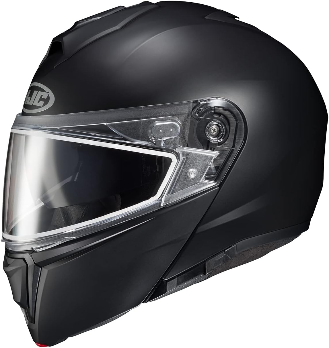 HJC i90 Modular Snowmobile Helmet Semi-Flat Black Md
