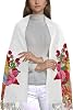 Chal de la Virgen María para mujer, bufanda suave, manta, regalos de la Virgen de Guadalupe 3