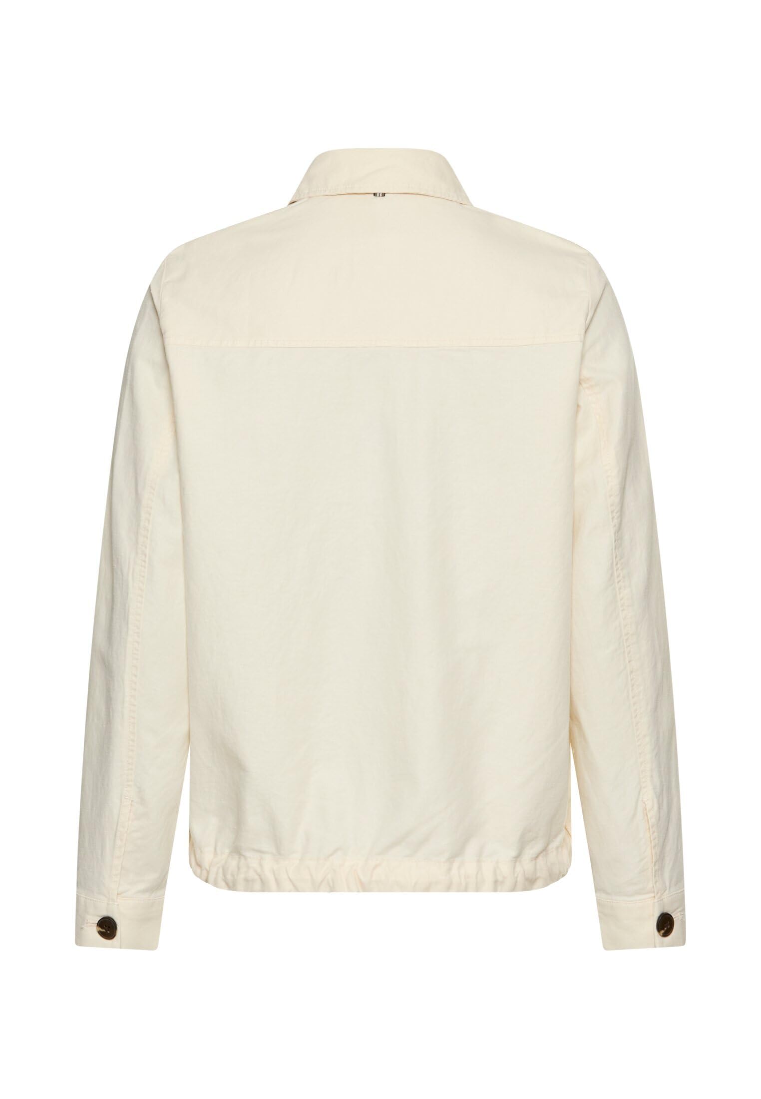 camel active 344190-5f98 Blazer Casual, Blanco, 44 Mujeres