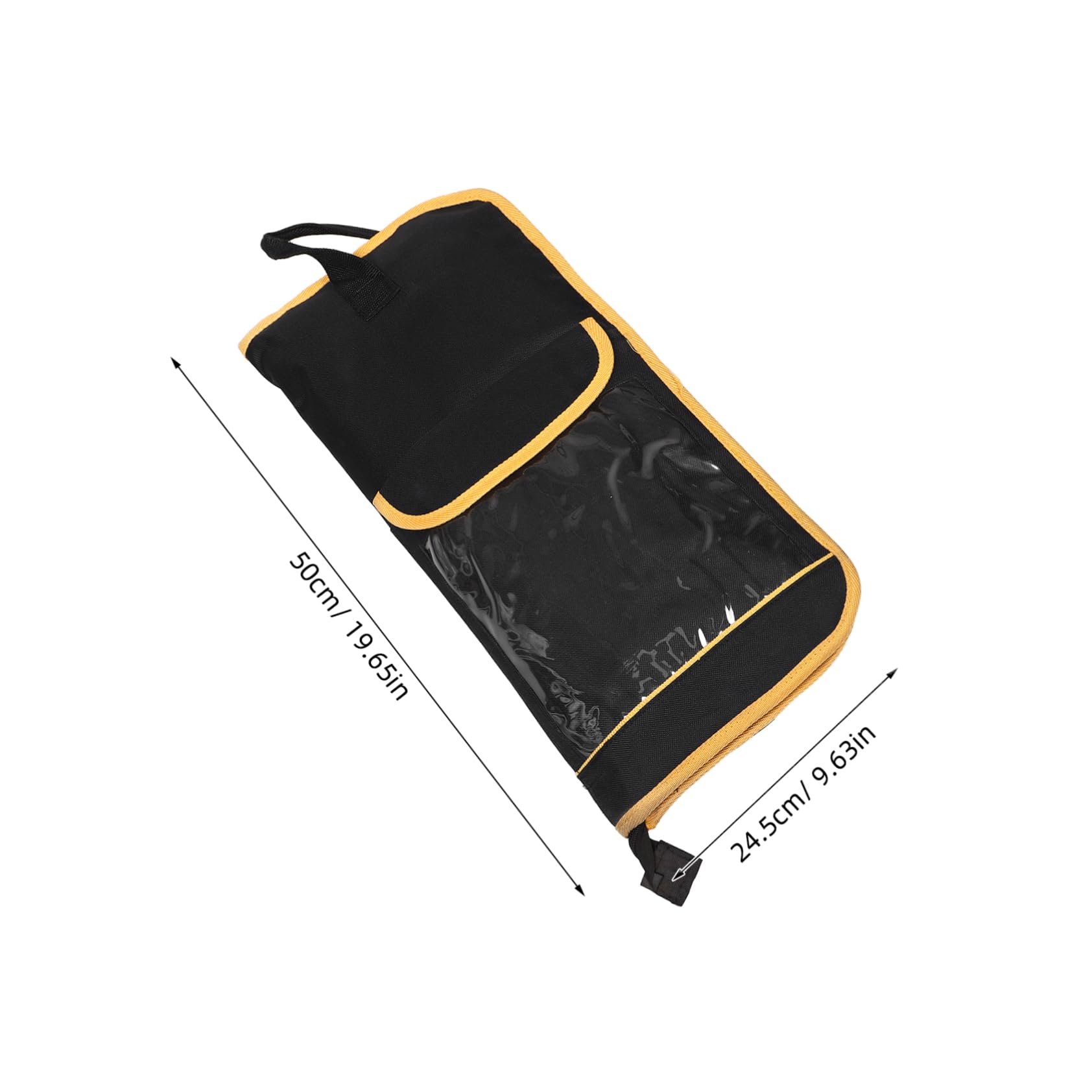SUPVOX Drum Set Organizer Bag 8/6 Inch Drumstick Holder Waterproof Mallet Bag Portable Drumsticks Organizer Shoulder Strap