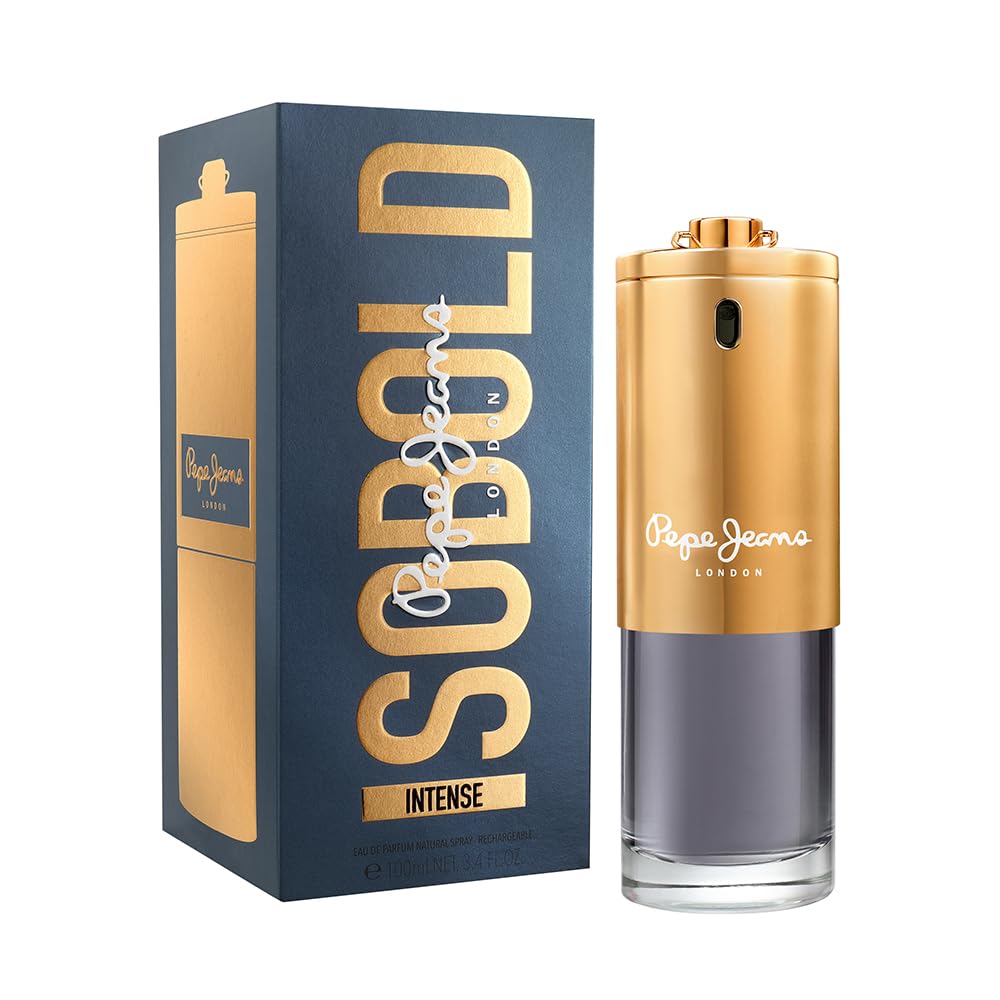 Pepe Jeans SoBold Intense For Him Parfum Homme 100ml | Eau de Parfum, Fragrance Épicé et Ambré, Cadeau Homme