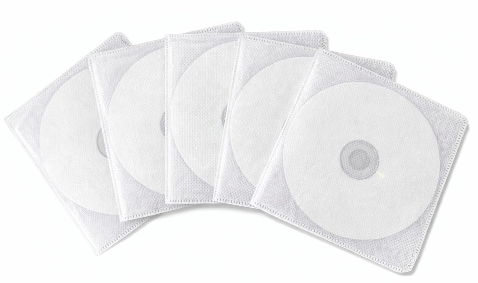 cd Pouch | Anti Scratch disc Sleeves | 2 disc in 1 Pouch | cd Organiser Cover for CD & DVD Discs (15)-image-30
