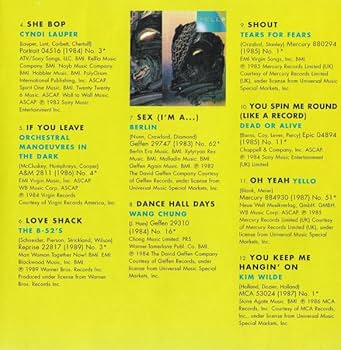 Various Artists, Blondie, Soft Cell, Thompson Twins, Modern