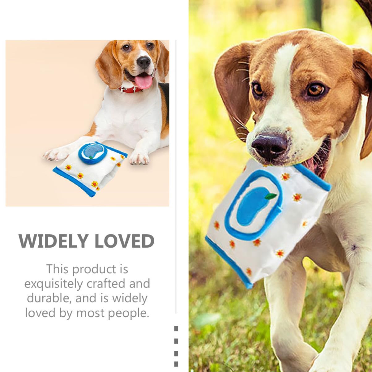 POPETPOP 6piezas Juguetes Interactivos para Perros Alfombra Olfativa De Entrenamiento para Perros Juguetes De Búsqueda De Comida Diseño De Extracción De Papel Estimula El Olfato y