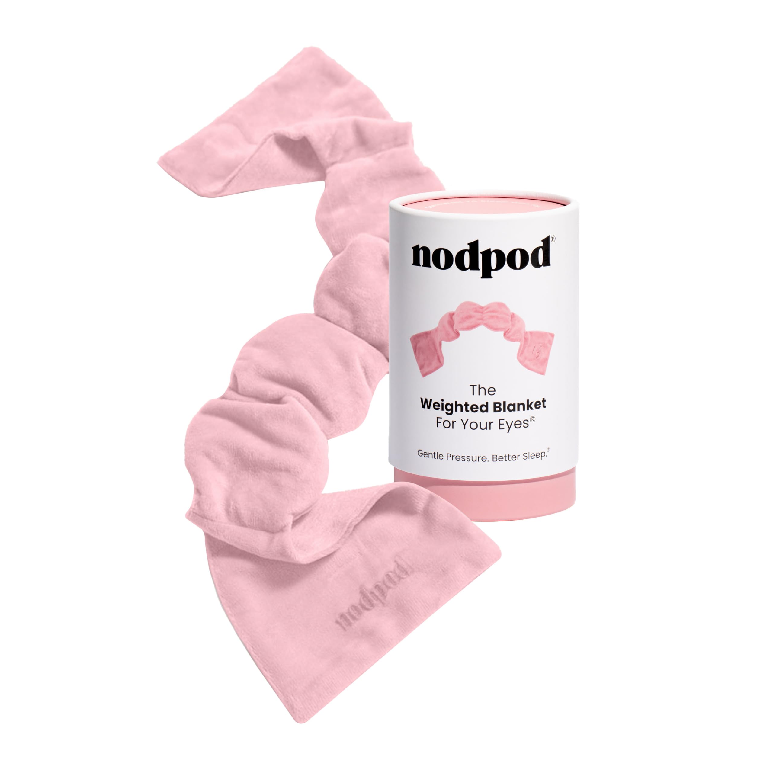 Nodpod Gentle Pressure Sleep Mask | Patented Light Blocking Design for Sleeping, Travel & ...