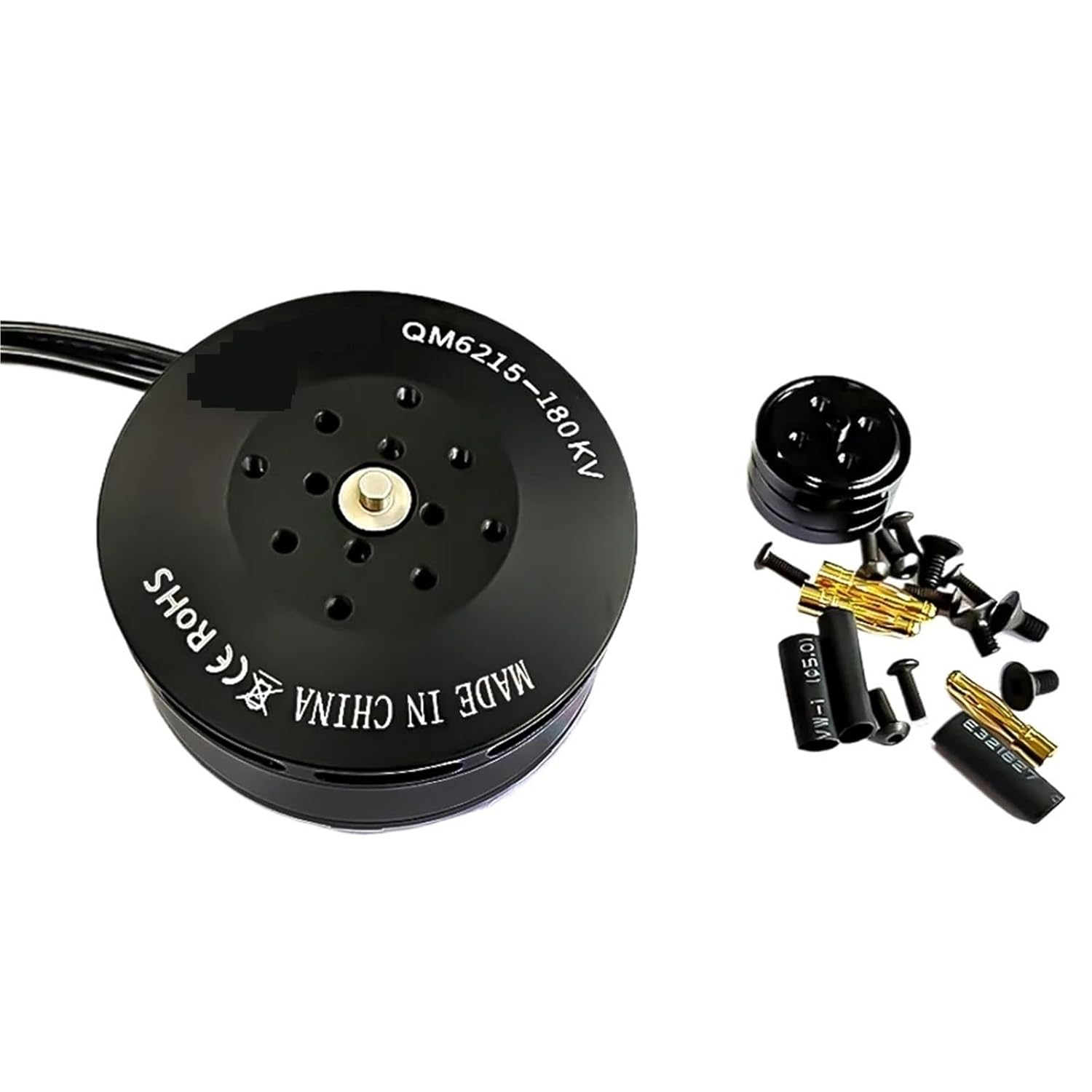 QM6215 Brushless Motor CCW CW 180KV Compatible 2255/2388 Propelle for RC Multirotor Helicopter Quadcopter Parts(180KV CCW)