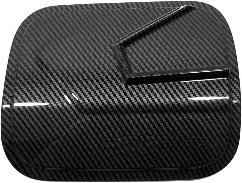 Car Fuel Door Cover Cap for Toyota Corolla Cross/Frontlander 2023 2024 2025 Accessories，Easy Stick-On Installation, providing a long-lasting, like-new appearance. (carbon fiber)