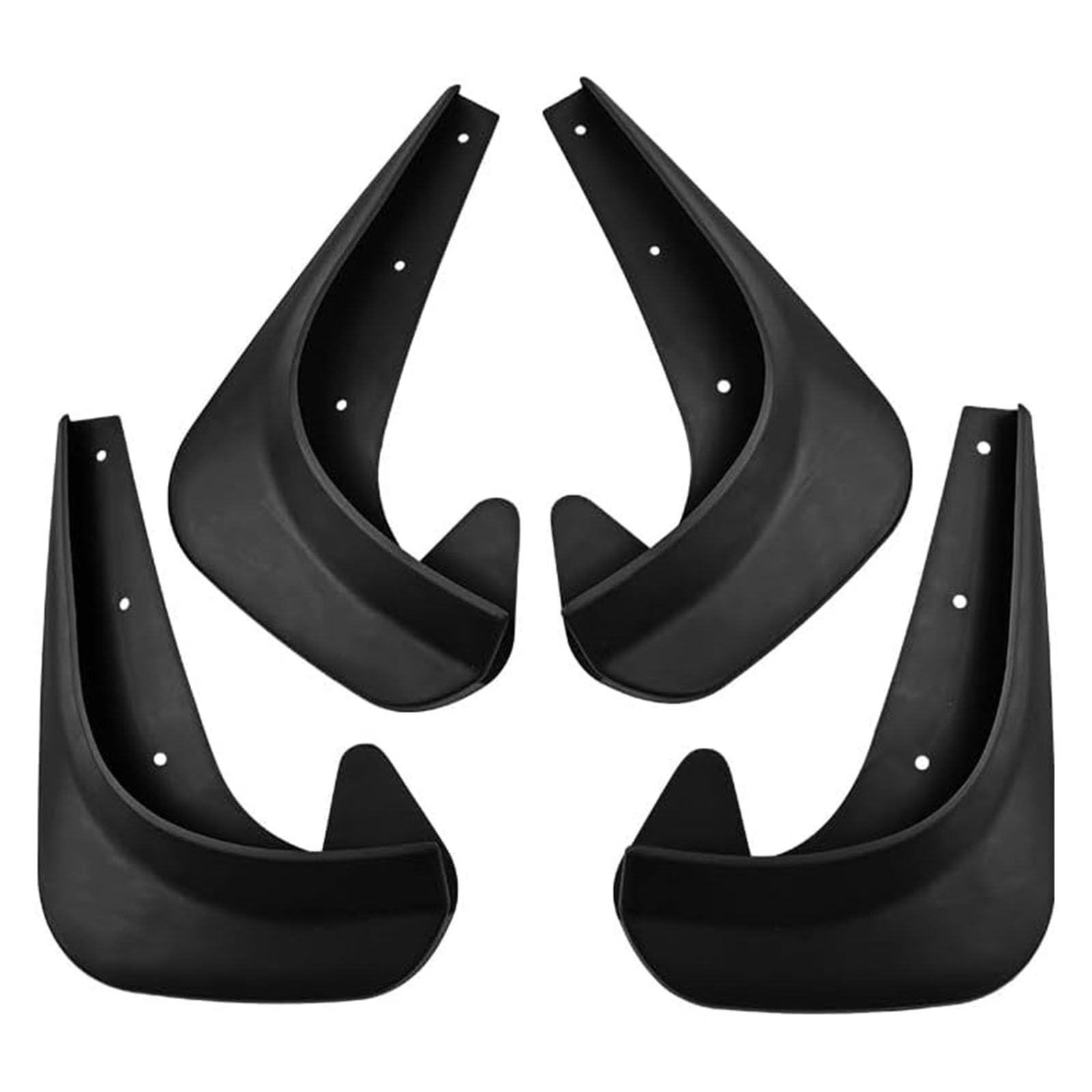 PWSVRDIQC 4 Pcs Car Mud Flaps, for Dacia Bigster 2025 2026 No Drilling Mudguards Front And Rear Fenders Tire Fender Guard Mudflaps