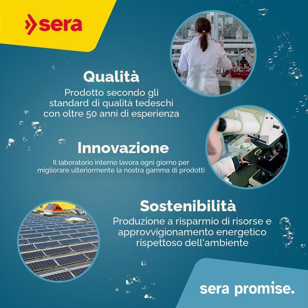 Sera - Ovatta per filtri, 250 g