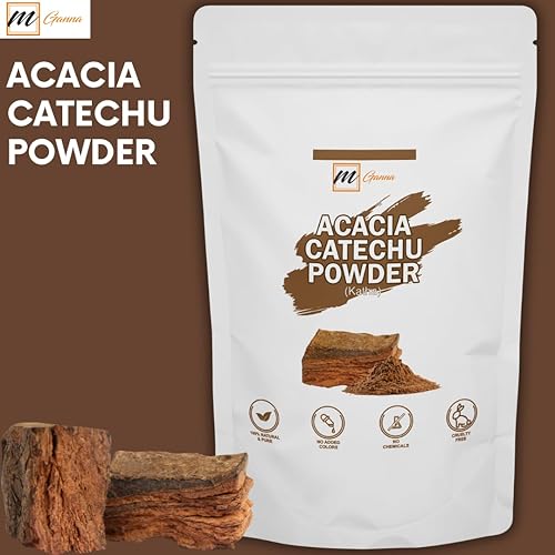 Miniatura 3 de Acacia Catechu  Katha Polvo para tinte y acondicionador de cabello 0.5 libras  227 GMS  8 onzas