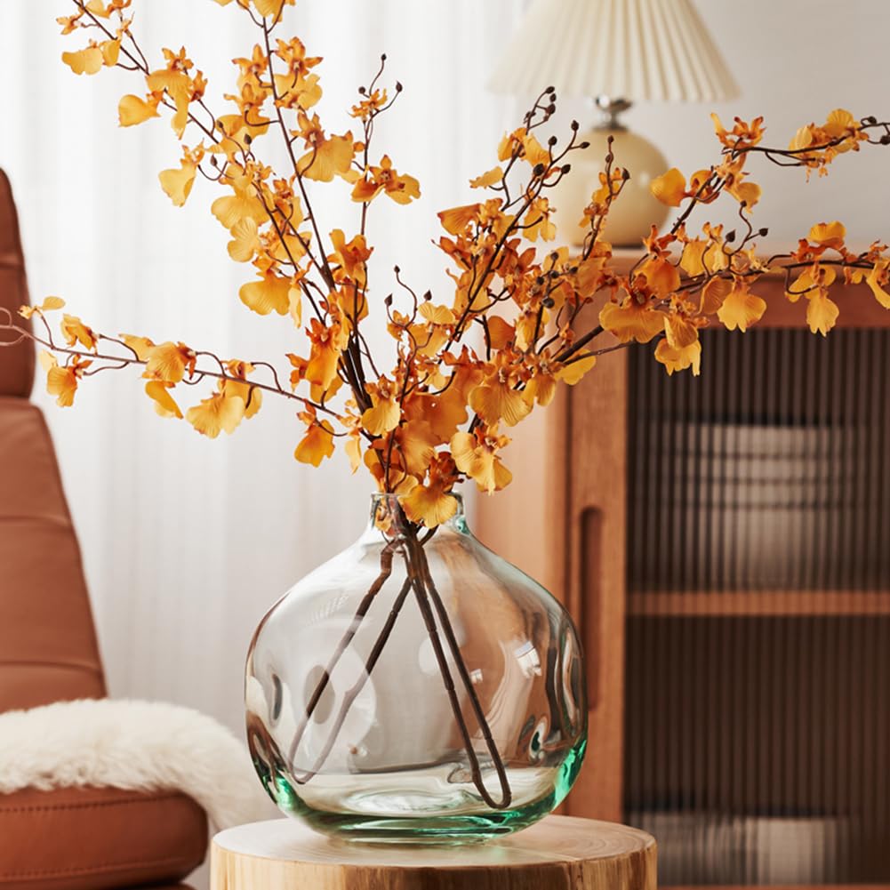 Vasi Trasparenti per centrotavola, Vaso Grande vasi di Fiori in Vetro per Bouquet, vasi in Vetro Decorazioni per la casa jarrones Moderni Decorativi,B