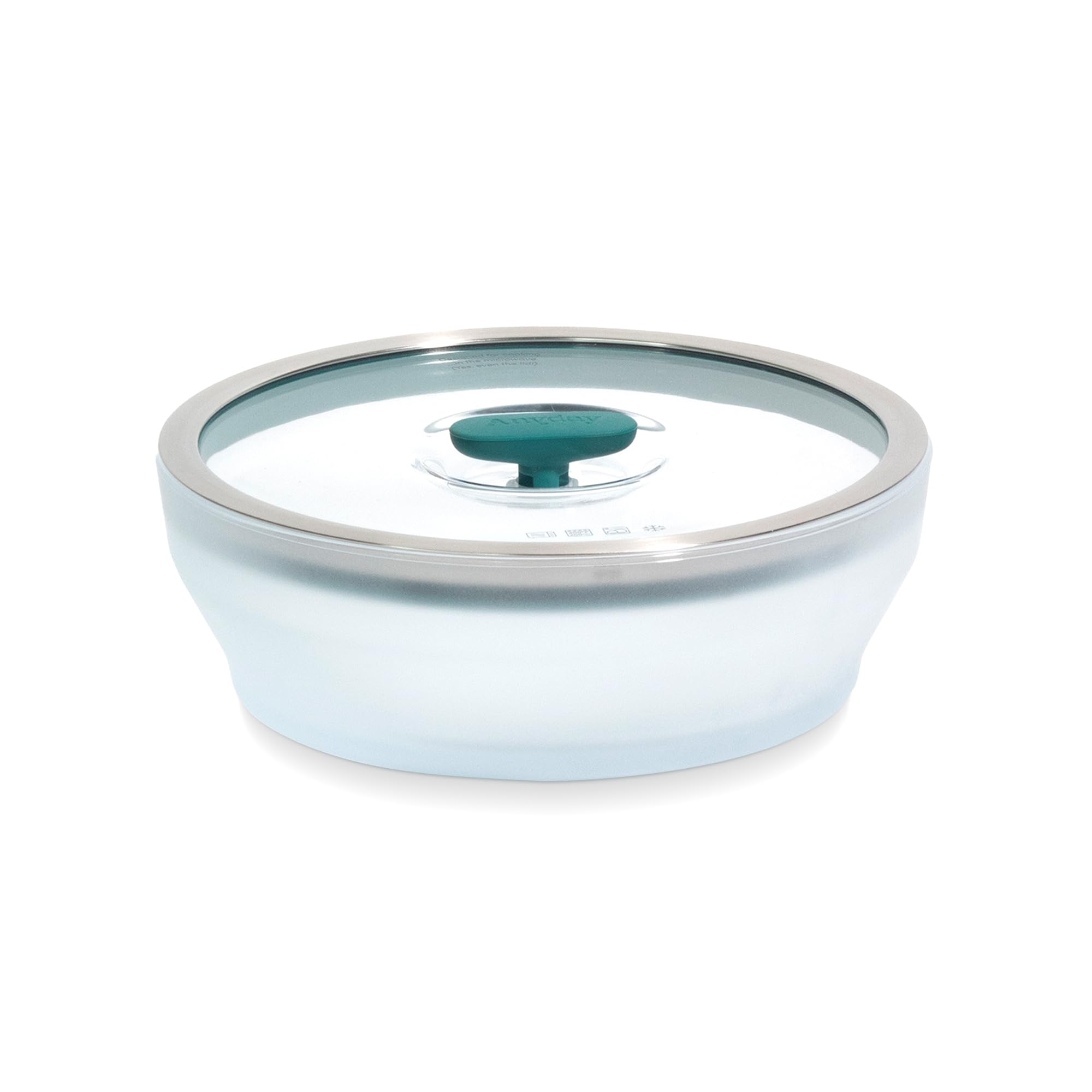 Anyday Microwave Cookware | Microwave Steamer for Cooking | Microwave Safe Mixing Bowls | Food Storage Container | Microwave Bacon Cooker | 1 x The Large Shallow Dish