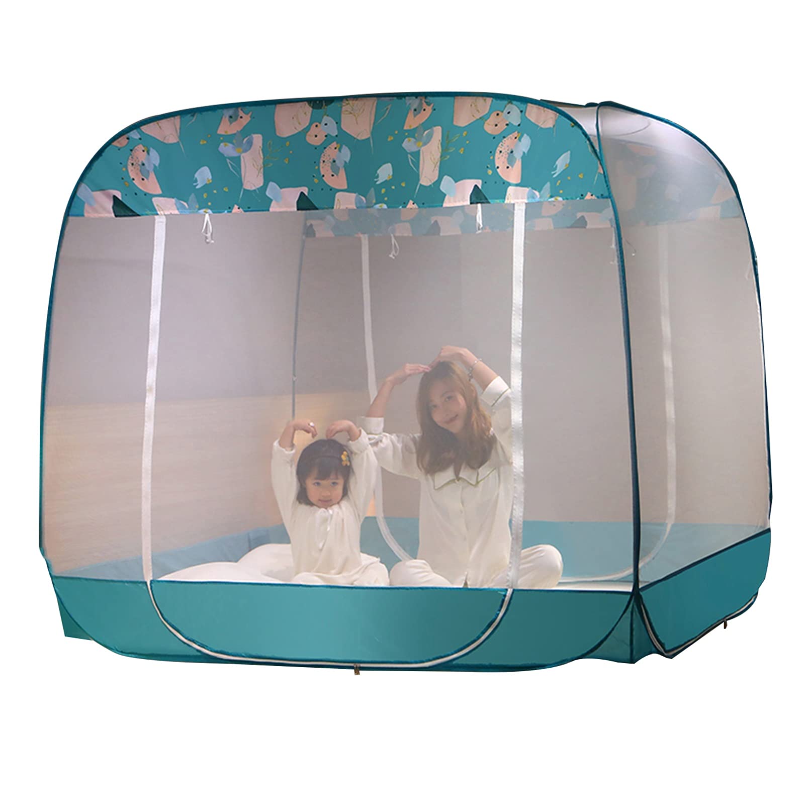 Zanzariera, zanzariera pieghevole, Zanzariera pop-up for letto singolo/letto matrimoniale, zanzariera da campeggio all'aperto, zanzariera for installazione domestica (Size : 1.5x1.95x1.7m)