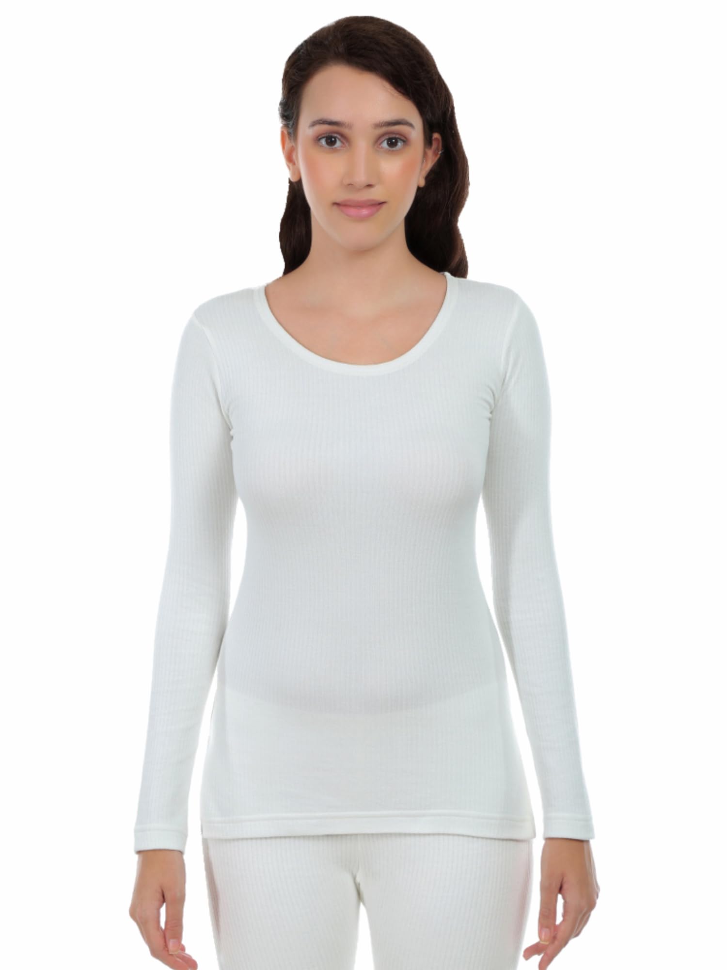 bodycare Thermals Women's Slim Fit Top Round Neck Full Sleeves Solid-picture-33