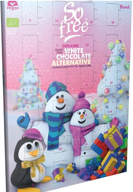 Vegan Christmas Advent Calendar Plamil Advent Calendar 2021 Dairy Free Gluten Free Lactose Free Milk Free