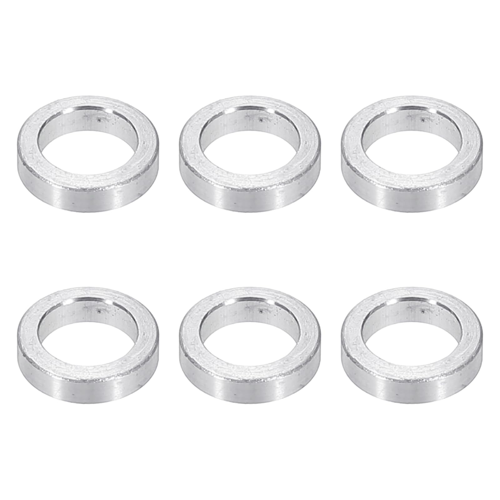 PATIKIL M8 Aluminum Spacers, 6pcs 5/16" x 1/2" Round Metal Spacers for 5/16 or M8 Screw Bolts