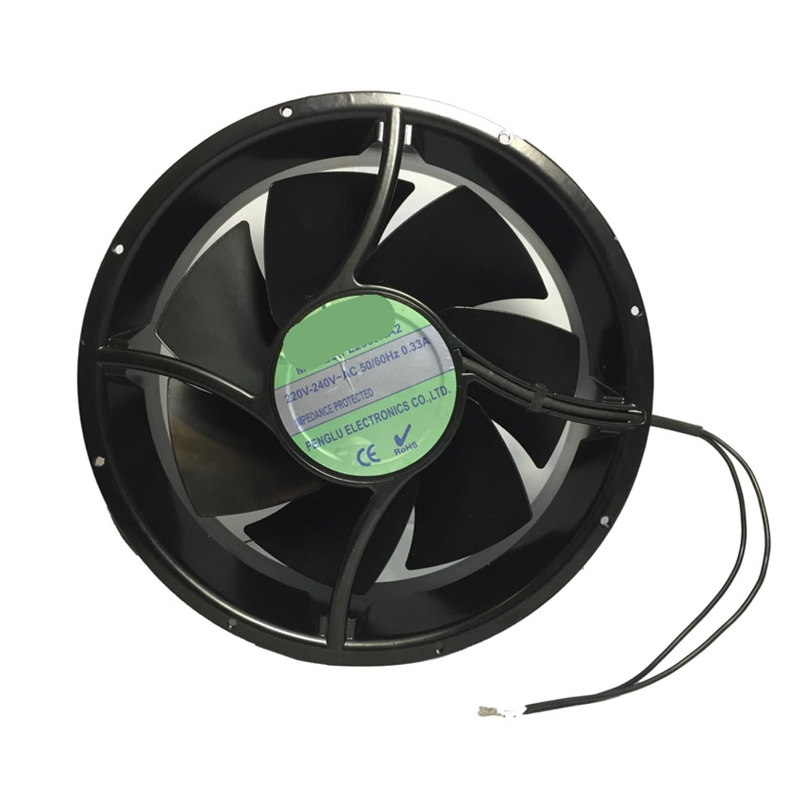 OSHZIKJII Axial Flow Fan AC220V 25cm 0.33A 254x254x89mm