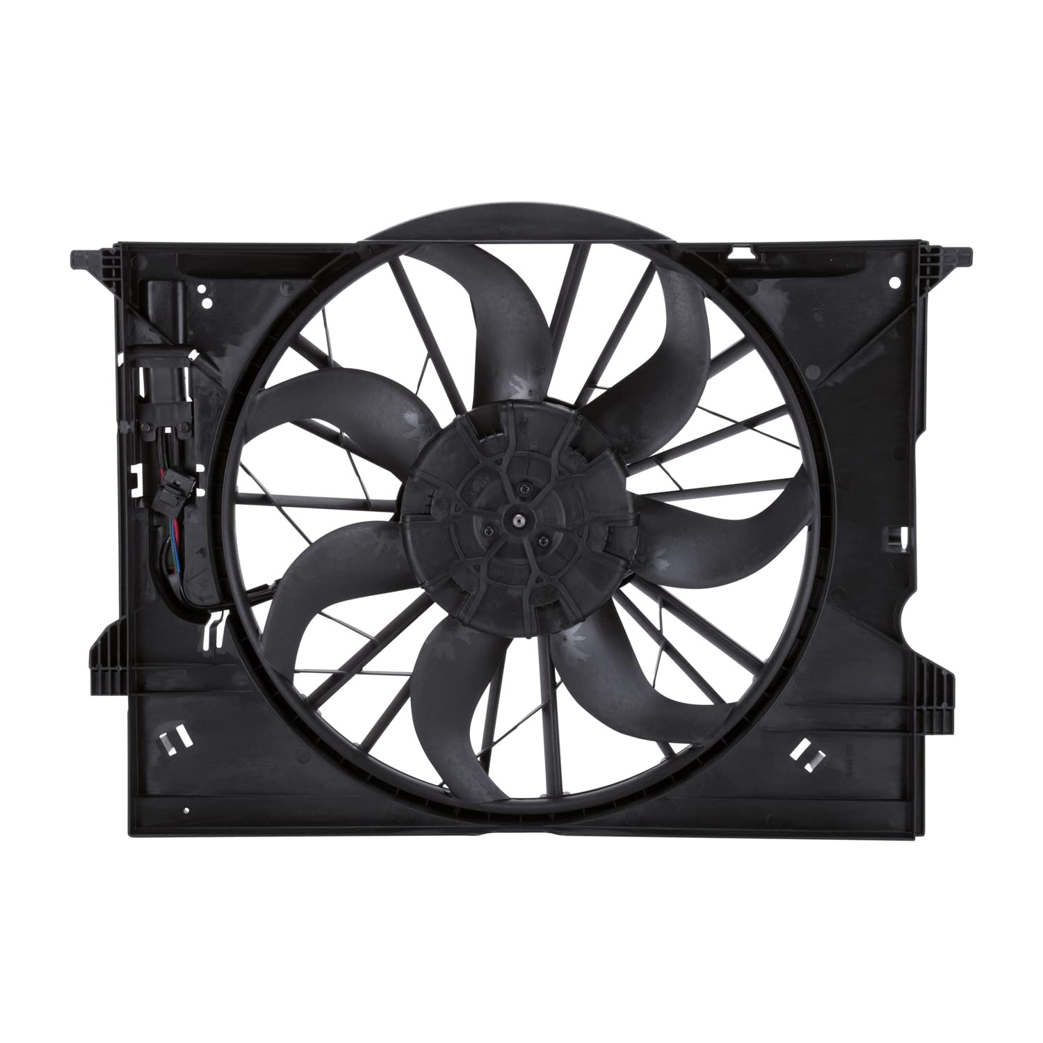 Photo 1 of TYC 621510 Compatible with MERCEDES-Benz Replacement Cooling Fan Assembly, Black