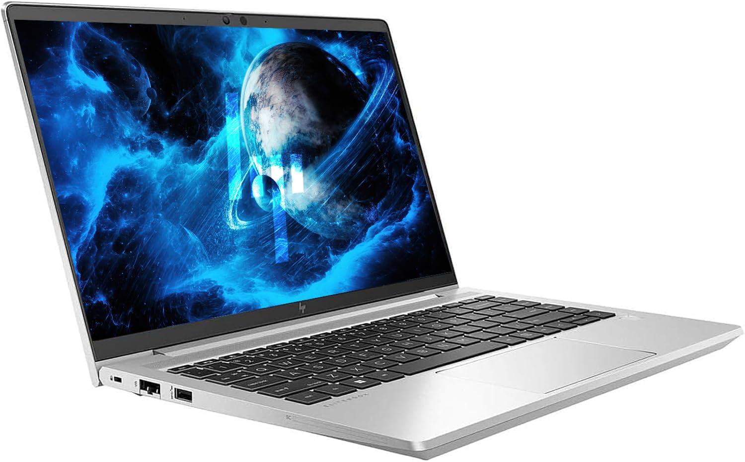 HP EliteBook 645 G9 Portátil empresarial, 14 Pulgadas con Pantalla FHD, AMD Ryzen 5 Pro 5675U, 8 GB de RAM, SSD de 256 GB, Teclado QWERTY Estadounidense, Windows 11 Pro (reacondicionado)