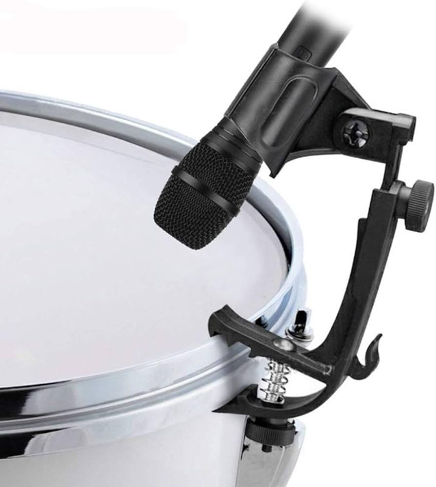 Drum Microphone Clip Adjustable Drum Rim Mic Clips Drum Microphone