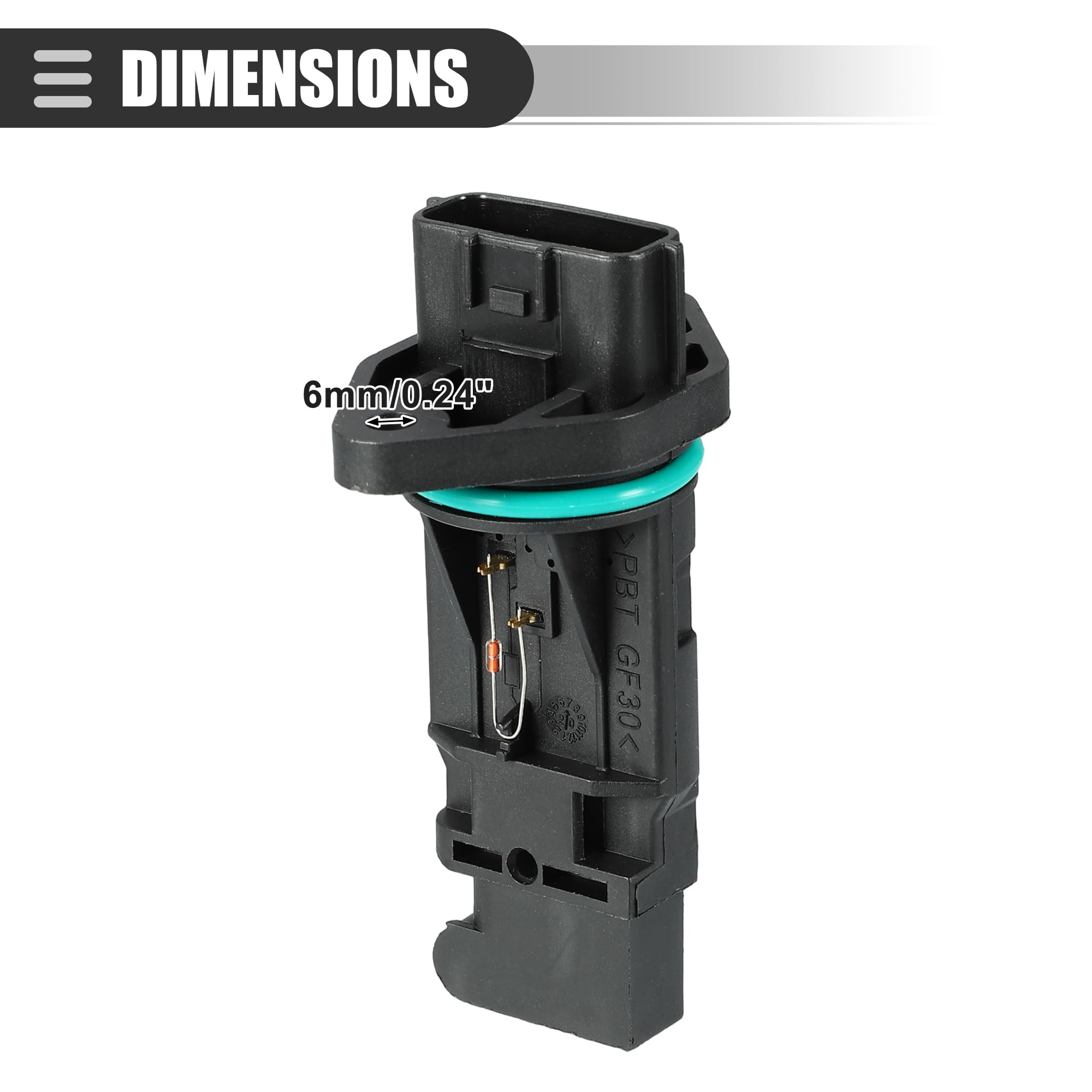 Amazon.com: Motoforti Air Flow Sensor Meter, MAF Sensor