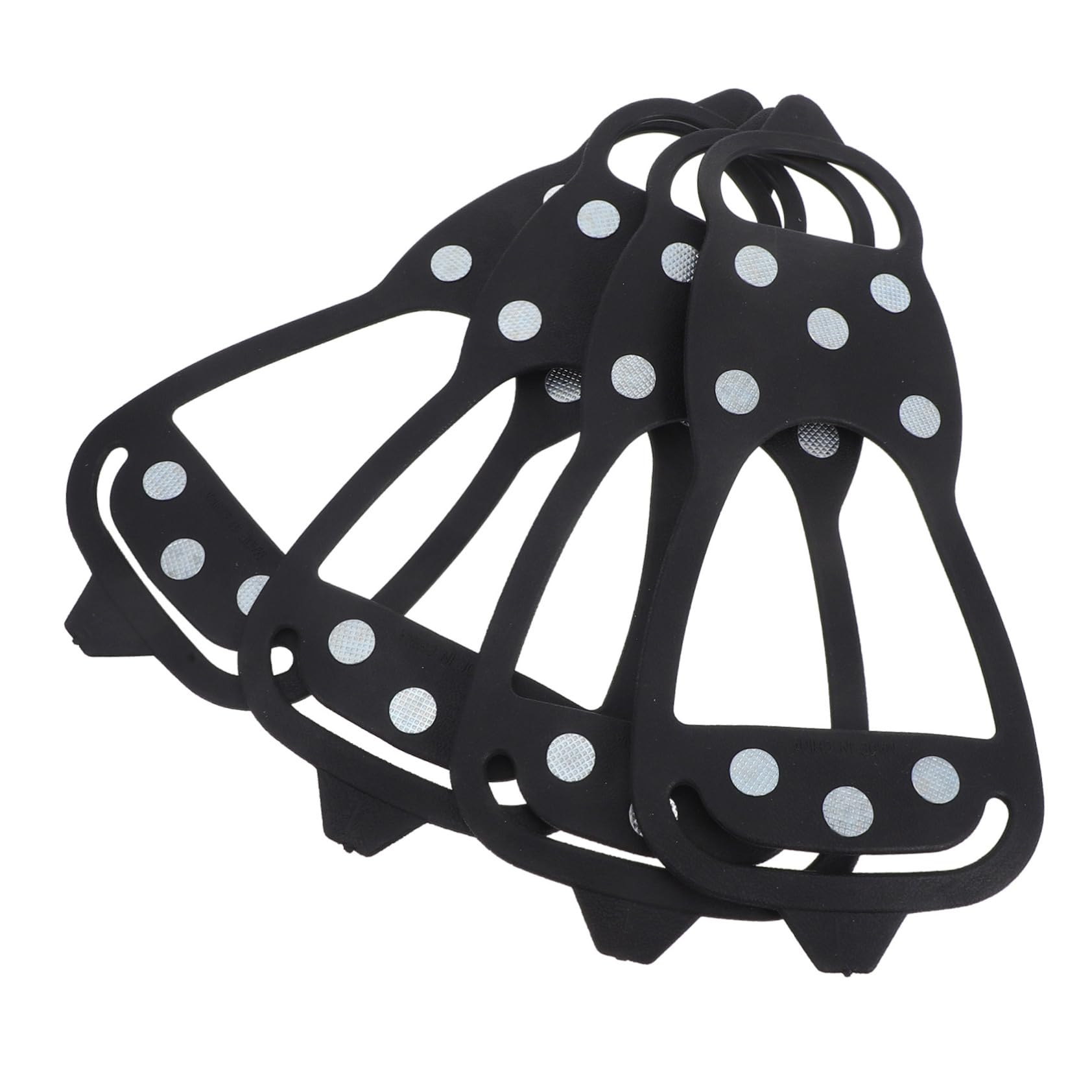 Gatuida 2pcs - Ice Cleats for Men Crampons Teeth for Snowshoeing Hiking Mountaineering Lightweight Versatile Footwear