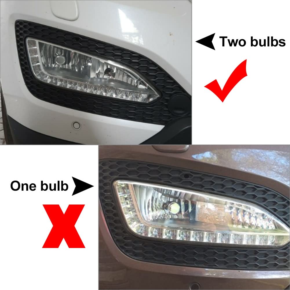 1 Uds Auto LED DRL Luz De Circulación Diurna para Hyundai IX45 para Santa Fe 2013 2014 2015 Faro Antiniebla Delantero Derecho Lado Izquierdo Luz Espejo Retrovisor Indicador (Color : Derecha)