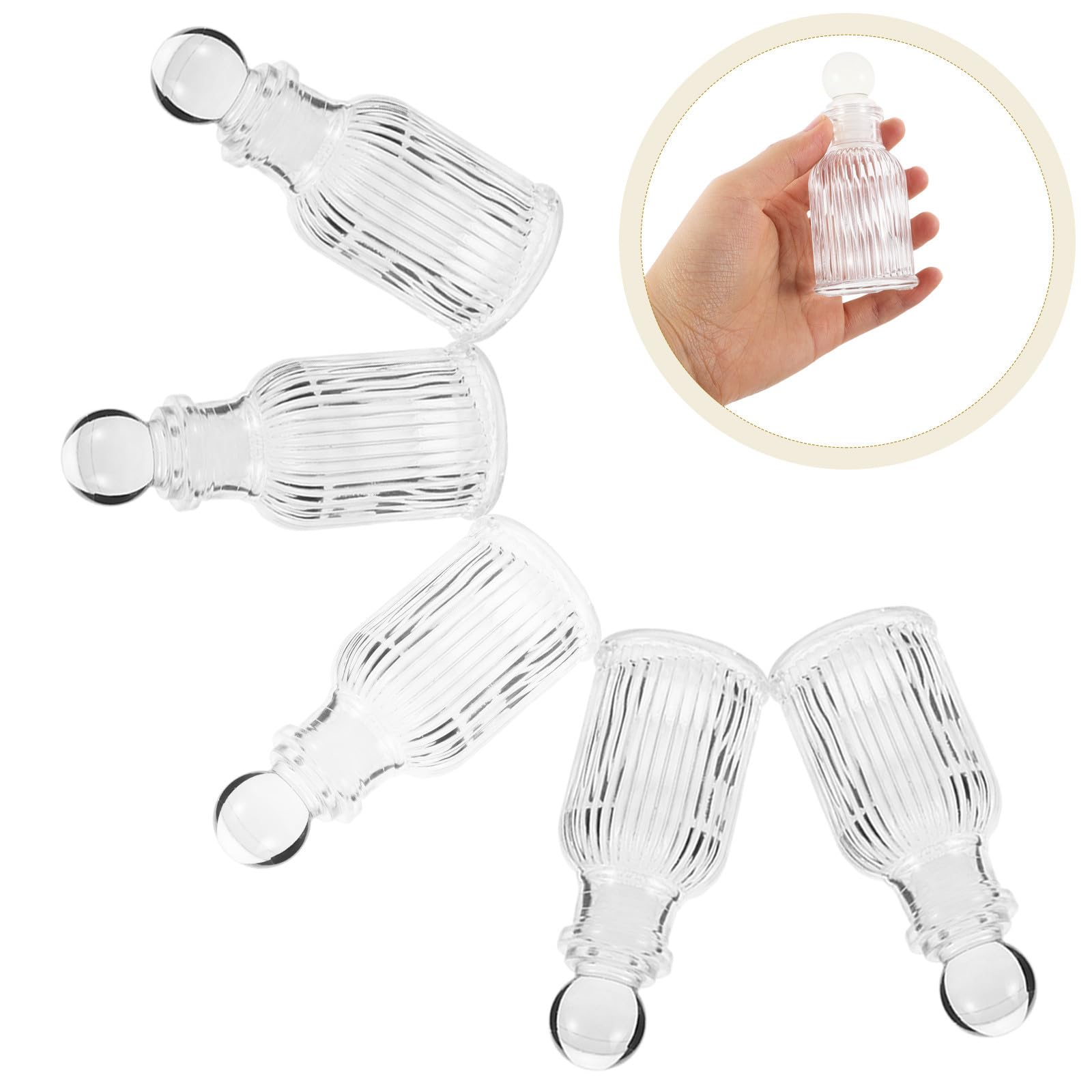 12 Stück Nachfüllbare Glasflaschen mit 50 Ml Fassungsvermögen und Kreuzmotiv Elegante Weihwasserflaschen für Taufen und Religiöse Feiern als Gastgeschenk