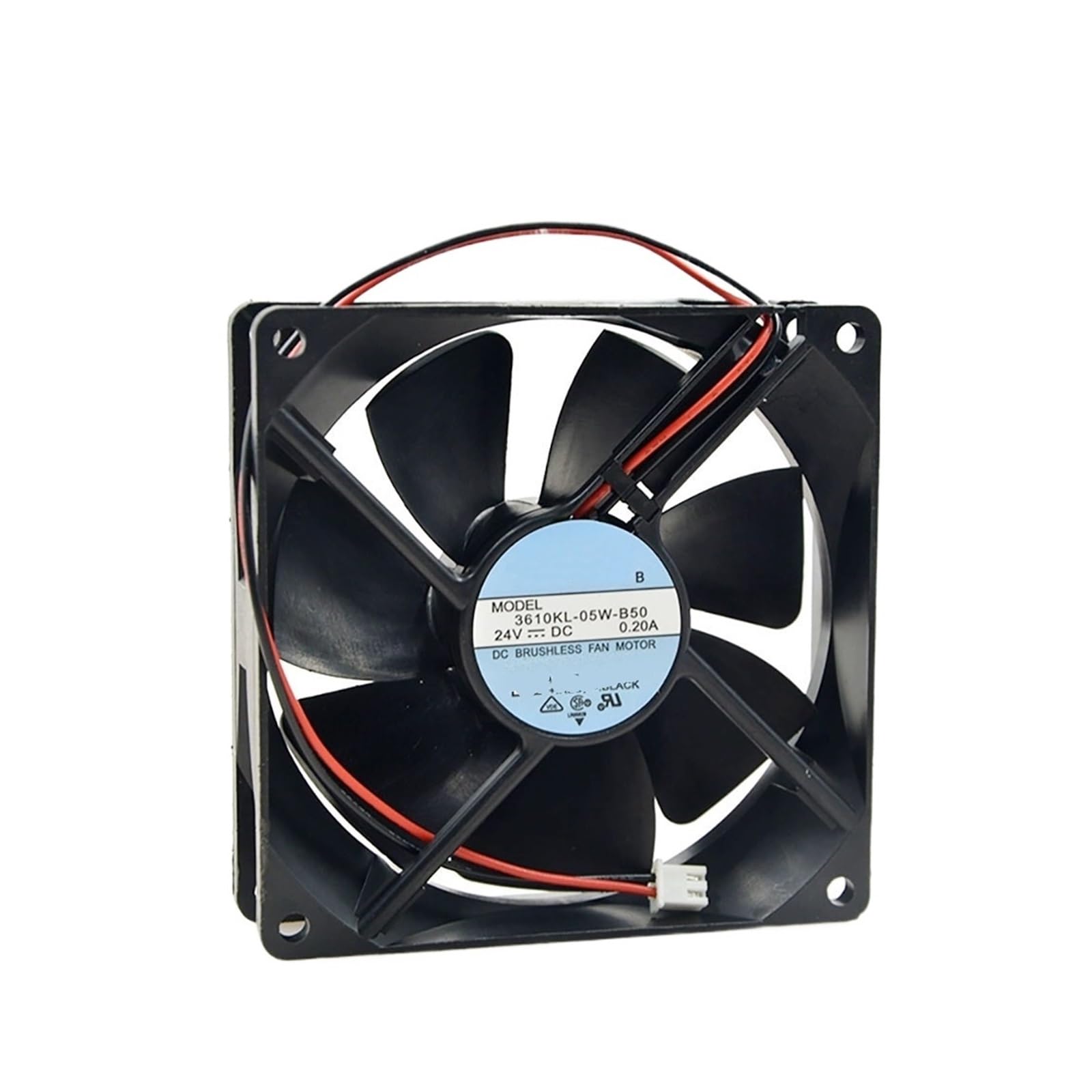 YLPWKMVZ Control cooling 24VDC 0.20A 92 * 92 * 25mm 2wire 3610KL-05W-B50 Silent Fan