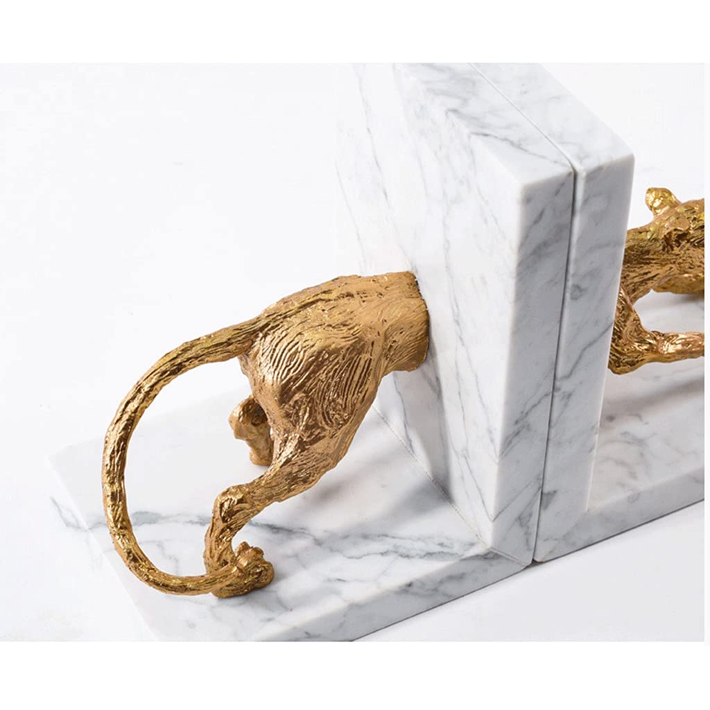 fermalibri creativo Fashion Book End Book letterario finisce Convenzioni classiche Bookend Personalizzato Bookend Modern Light Luxury Marble Decoration Decoration Regali libreria regalo da scrivania